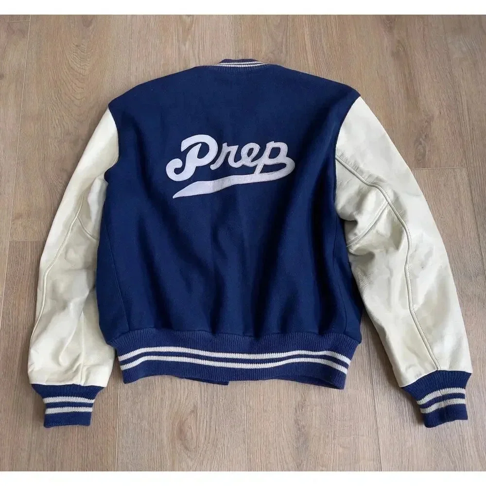 Rare Vintage Varsity Letterman’s Jacket Golden Thread Outerwear Classic Dan Prep - Picture 2 of 15